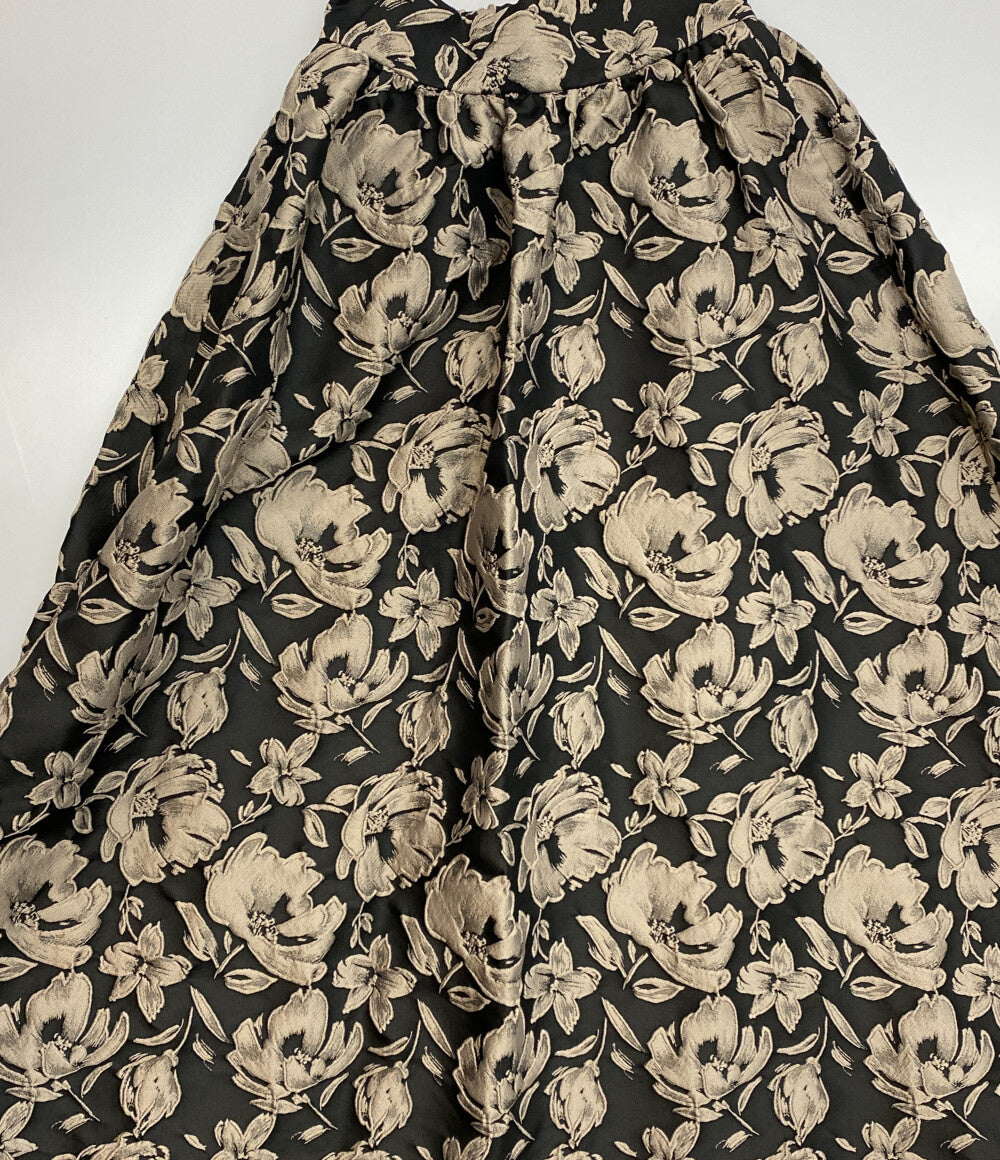 OBLI オブリ フラワージャガードスカート レディース SIZE S