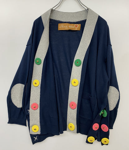 Zhor&nema ゾーアンドネマ エルボーパッチカーディガン レディース SIZE XS