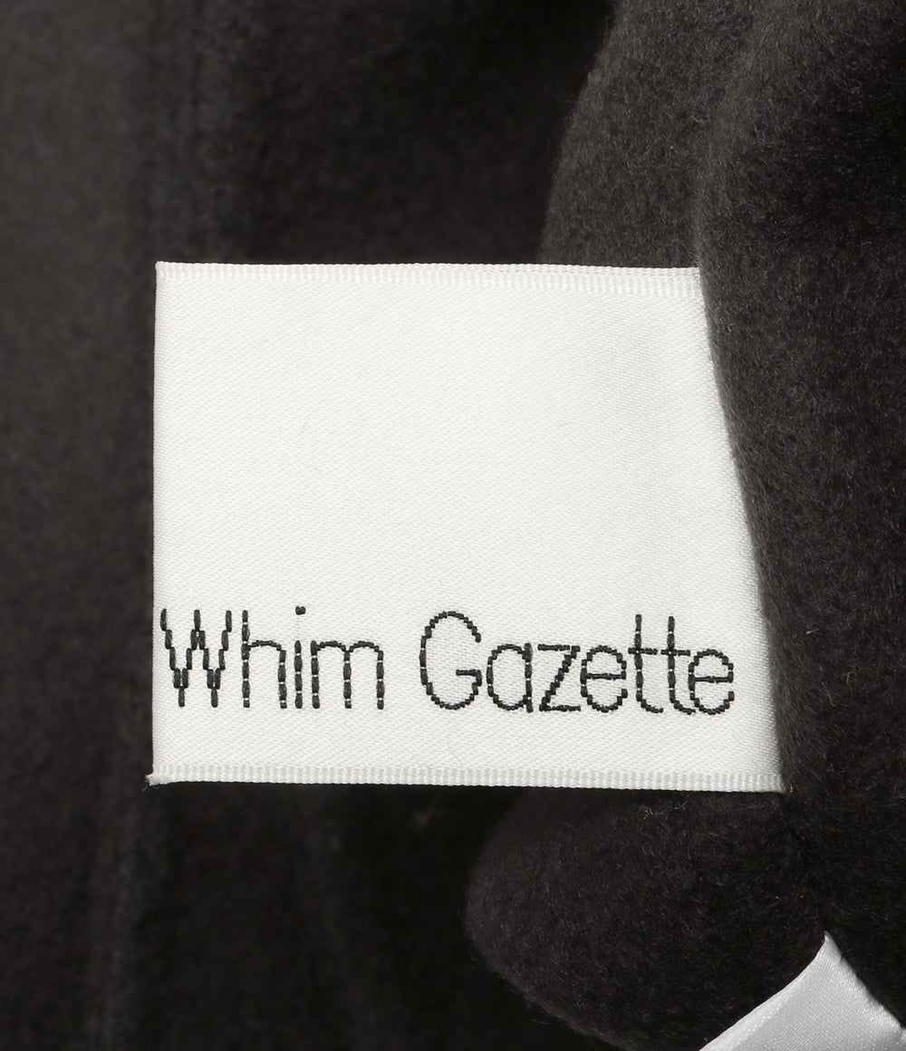 Whim Gazette ウィムガゼット ストール リバーケープ ダークブラウン WGZ1012108A0001 レディース SIZE F