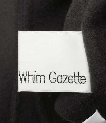 Whim Gazette ウィムガゼット ストール リバーケープ ダークブラウン WGZ1012108A0001 レディース SIZE F