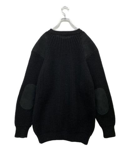 COMOLI×BLACK SHEEP ブラックシープ ガンパッチニット L03-06011 メンズ SIZE 3 コモリ