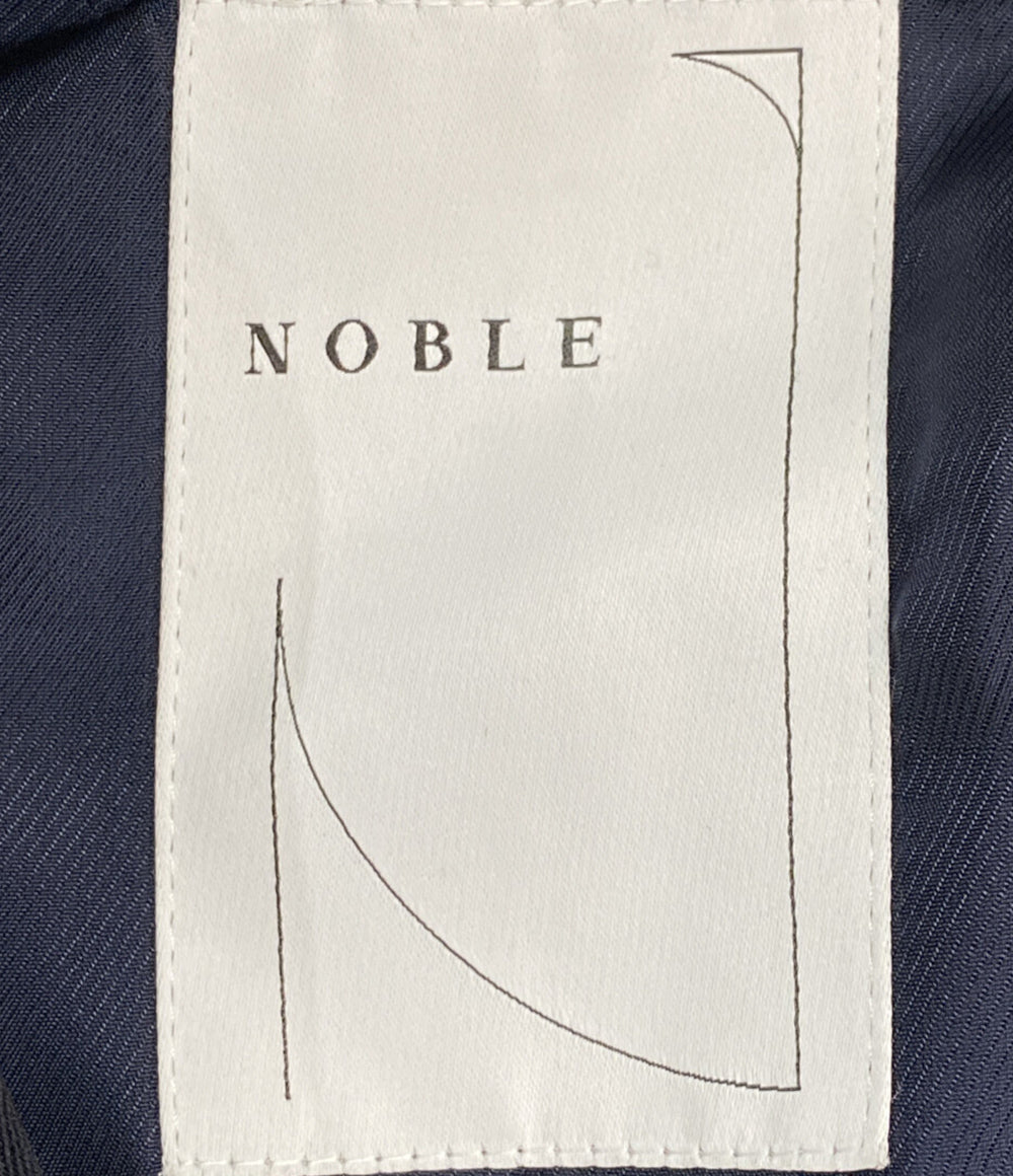 NOBLE ノーブル テーラードジャケット 紺ブレ ダブル 金釦 GY70 レディース SIZE 36
