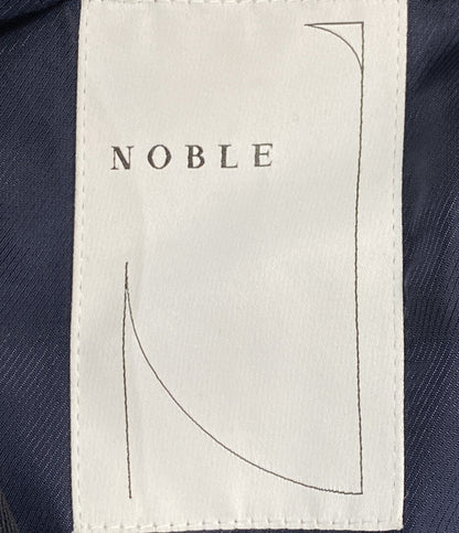 NOBLE ノーブル テーラードジャケット 紺ブレ ダブル 金釦 GY70 レディース SIZE 36