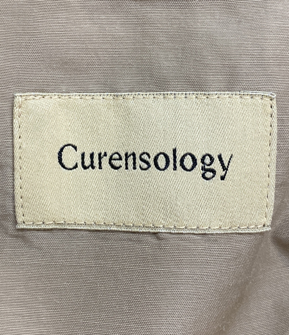 Curensology ナイロンラミーブルゾン ベージュ CL307006ER-01 レディース SIZE F カレンソロジー