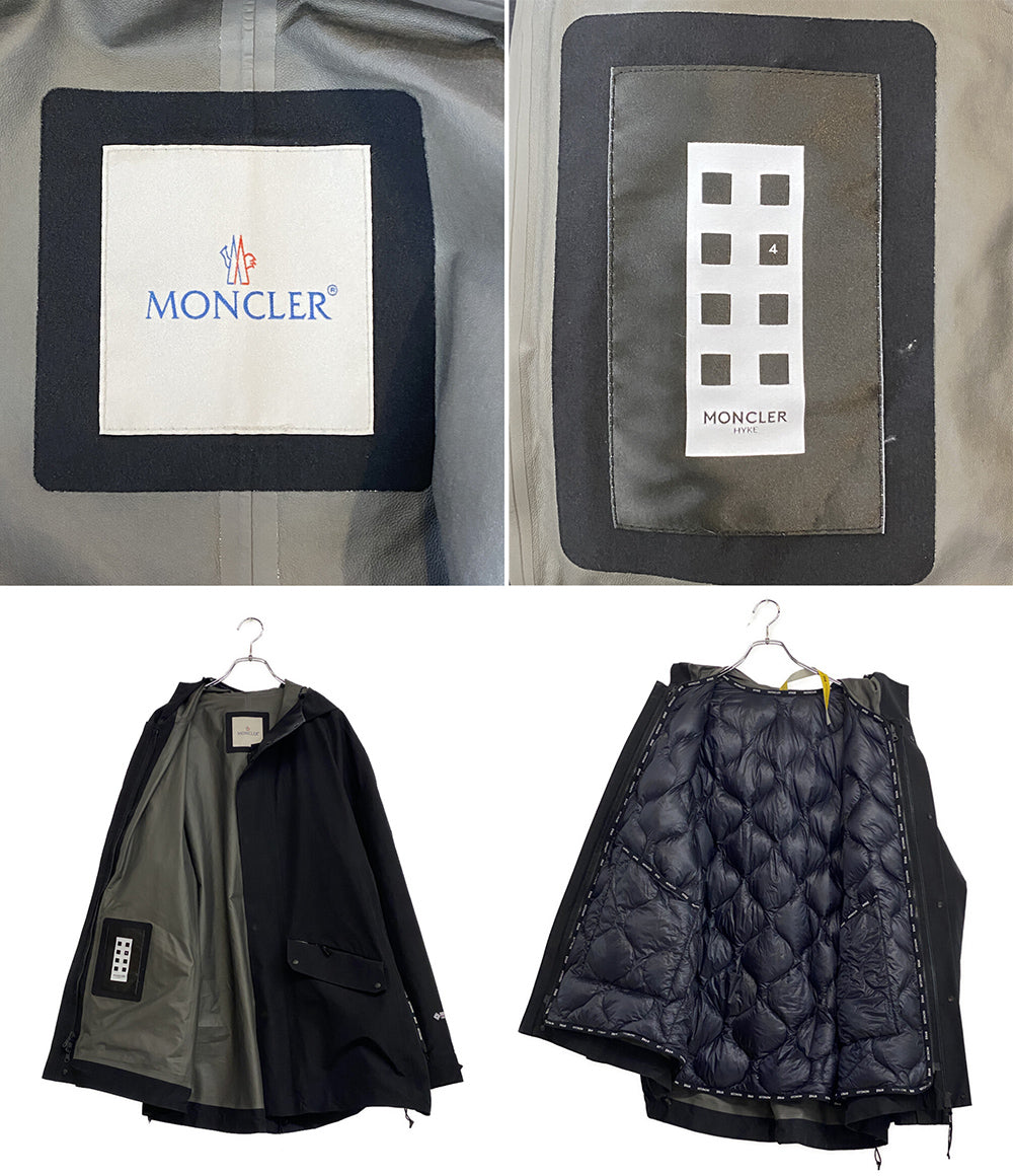MONCLER×HYKE ハイク ダウンジャケット HYKE LANGUARD SHORT GORE-TEX