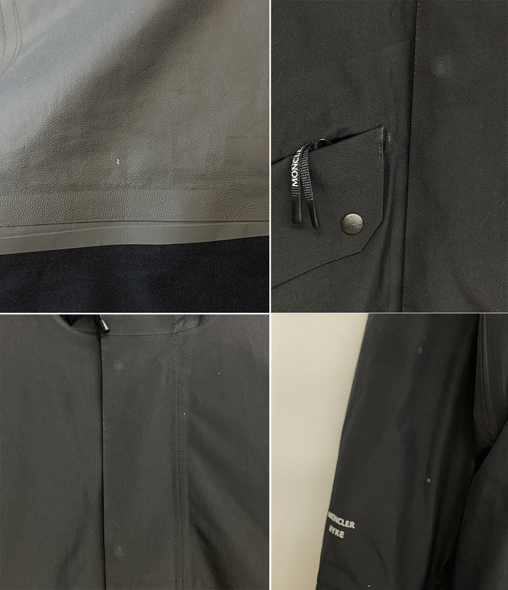 MONCLER×HYKE ハイク ダウンジャケット HYKE LANGUARD SHORT GORE-TEX メンズ SIZE 3 モンクレール