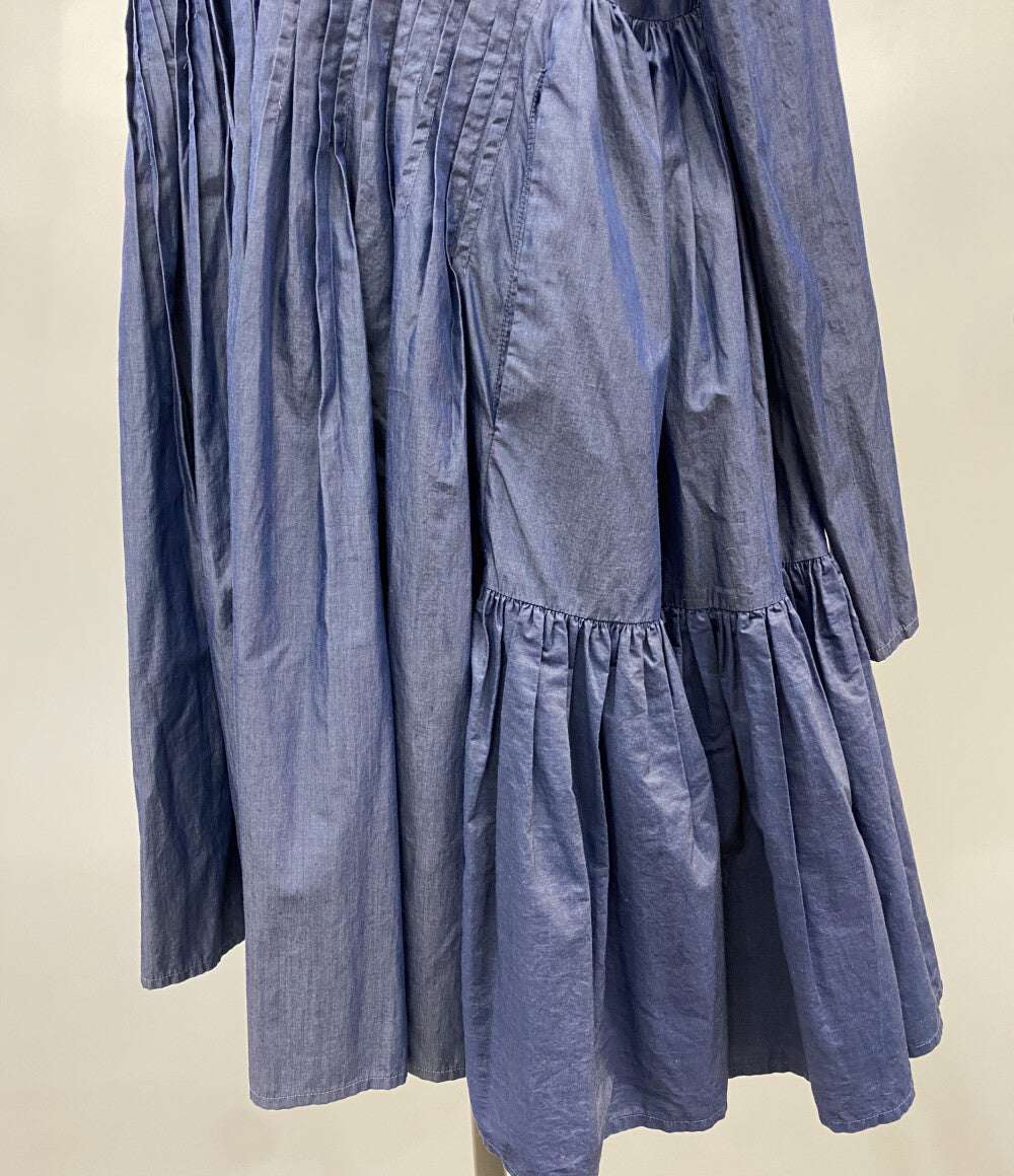 Merlette マーレット 長袖ワンピース デニム 3810300041 155N044CH レディース SIZE XS