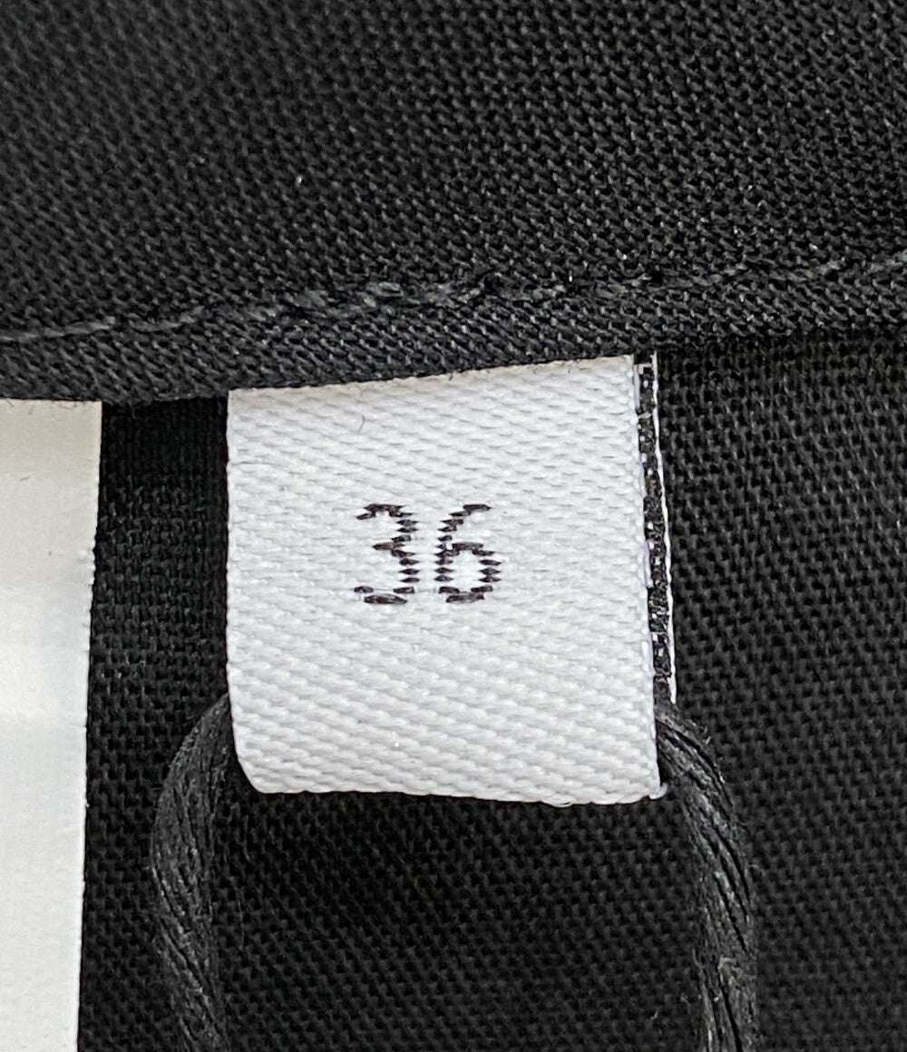 美品 LOEWE スラックス 1720645 BLK レディース SIZE 36 ロエベ