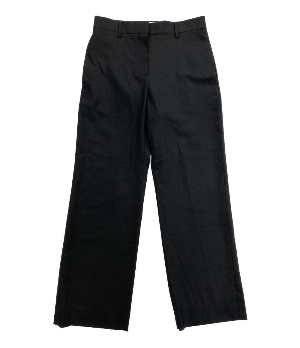 美品 LOEWE スラックス 1720645 BLK レディース SIZE 36 ロエベ