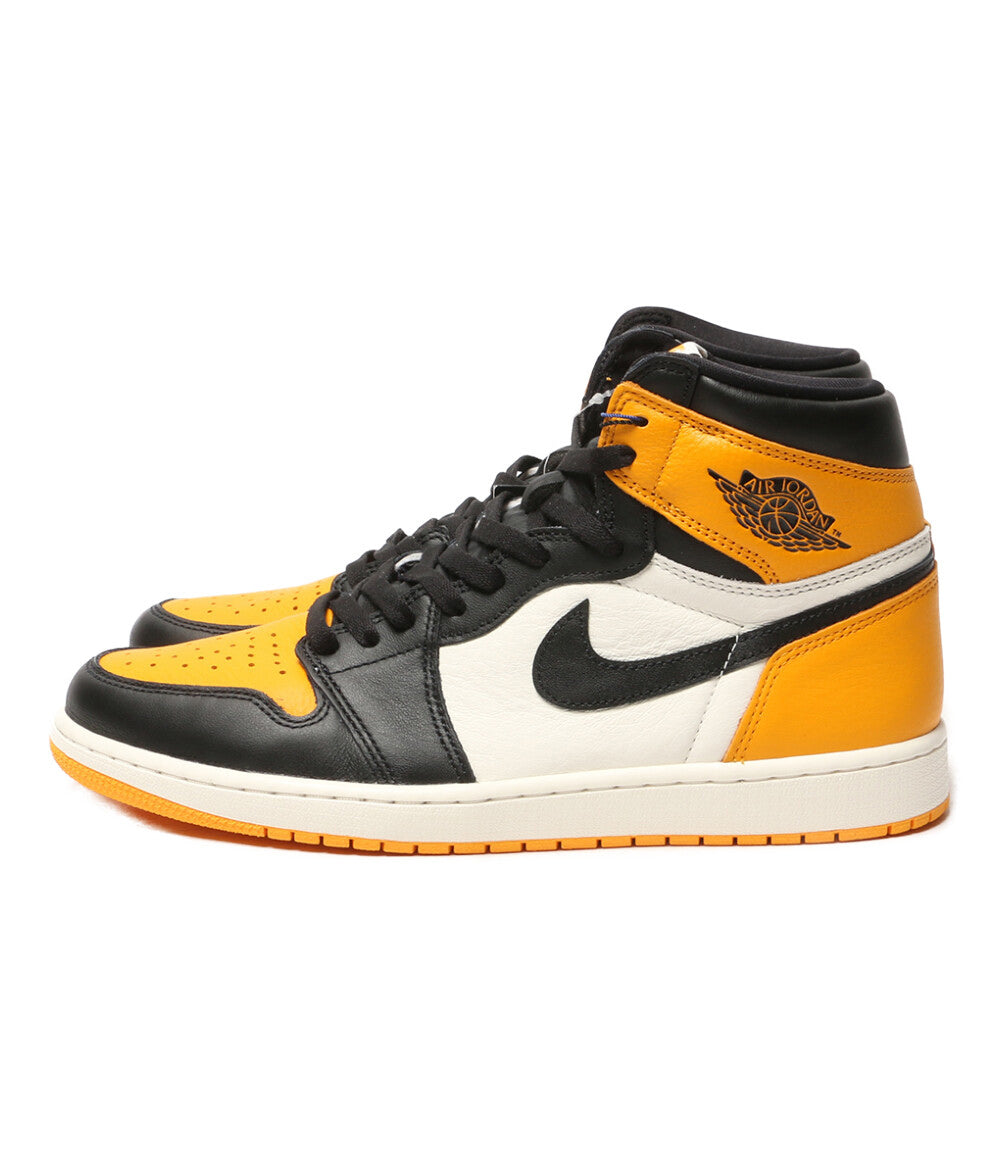美品 NIKE スニーカー AIR JORDAN 1 RETRO HIGH OG TAXI 555088-711