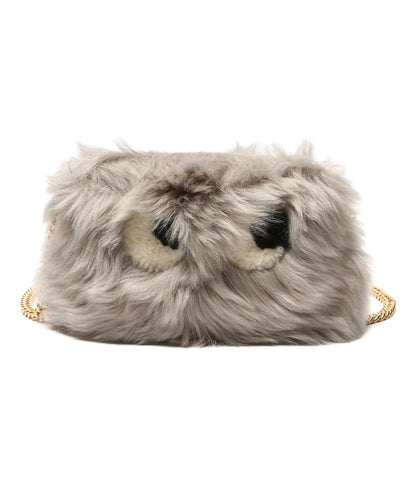美品 ANYA HINDMARCH ショルダーバッグ グレー レディース アニヤハインドマーチ