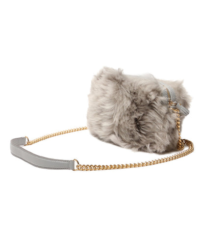 美品 ANYA HINDMARCH ショルダーバッグ グレー レディース アニヤハインドマーチ
