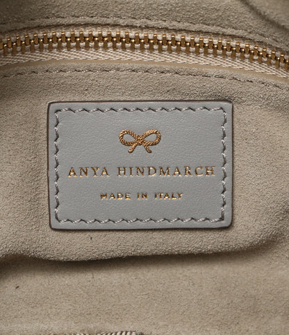 美品 ANYA HINDMARCH ショルダーバッグ グレー レディース アニヤハインドマーチ