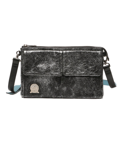 A.D.M.J. ショルダーバッグ メタリックシルバー 14SA01012 レディース エーディーエムジェイ