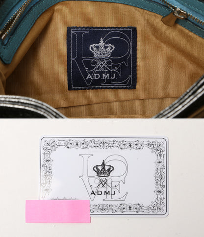 A.D.M.J. ショルダーバッグ メタリックシルバー 14SA01012 レディース エーディーエムジェイ