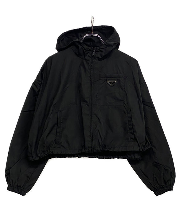 PRADA 29x900 Re-Nylon クロップドジャケット レディース SIZE 38