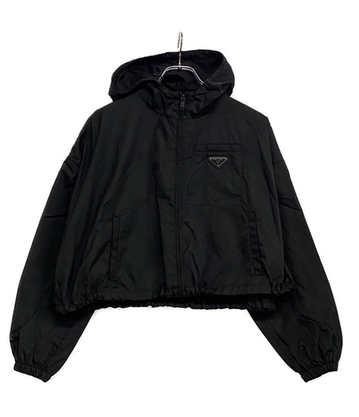 PRADA 29x900 Re-Nylon クロップドジャケット レディース SIZE 38