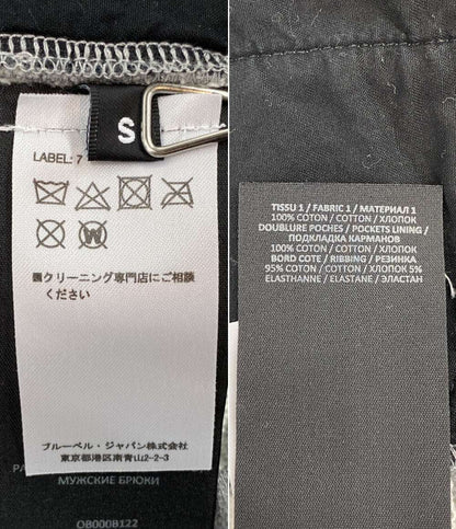 BALMAIN スウェット トラックパンツ グレー メンズ SIZE S バルマン