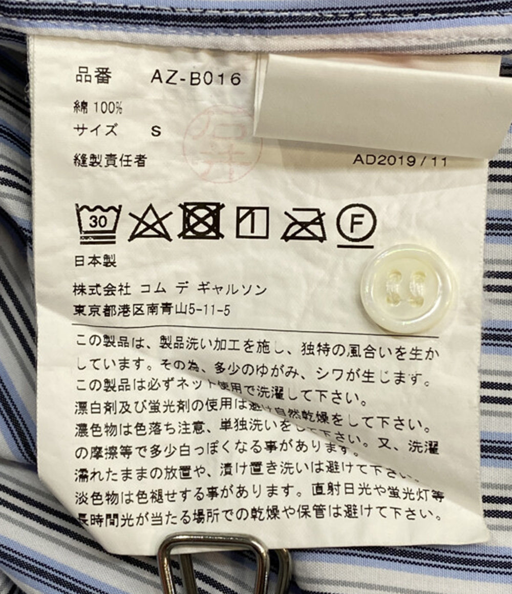PLAY COMME des GARCONS 長袖シャツ ストライプ AZ-B016 メンズ SIZE S プレイコムデギャルソン