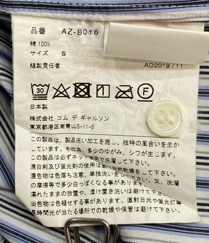 PLAY COMME des GARCONS 長袖シャツ ストライプ AZ-B016 メンズ SIZE S プレイコムデギャルソン
