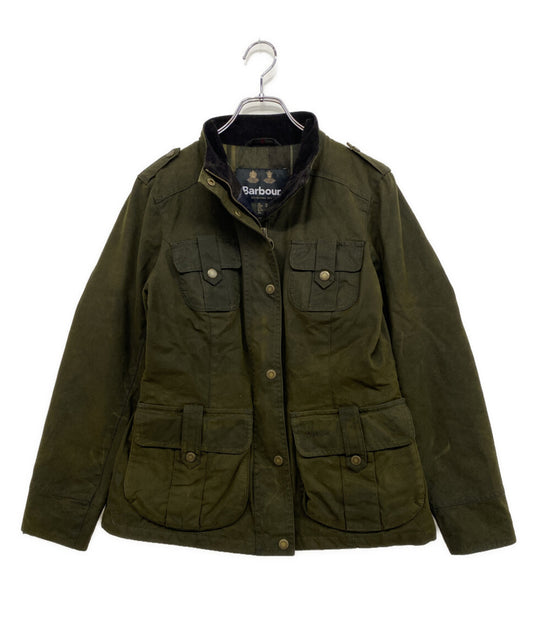 BARBOUR ミリタリージャケット LWX1066OL51 レディース SIZE UK10 バブアー