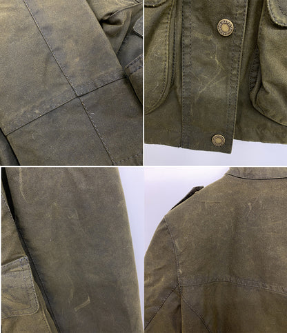 BARBOUR ミリタリージャケット LWX1066OL51 レディース SIZE UK10 バブアー