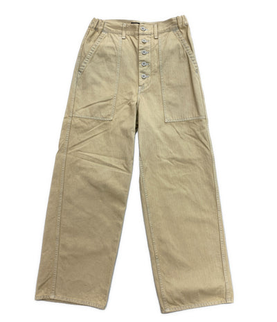 Drawer 25SS ヘリンボーンベイカーパンツ レディース SIZE 34 ドゥロワー