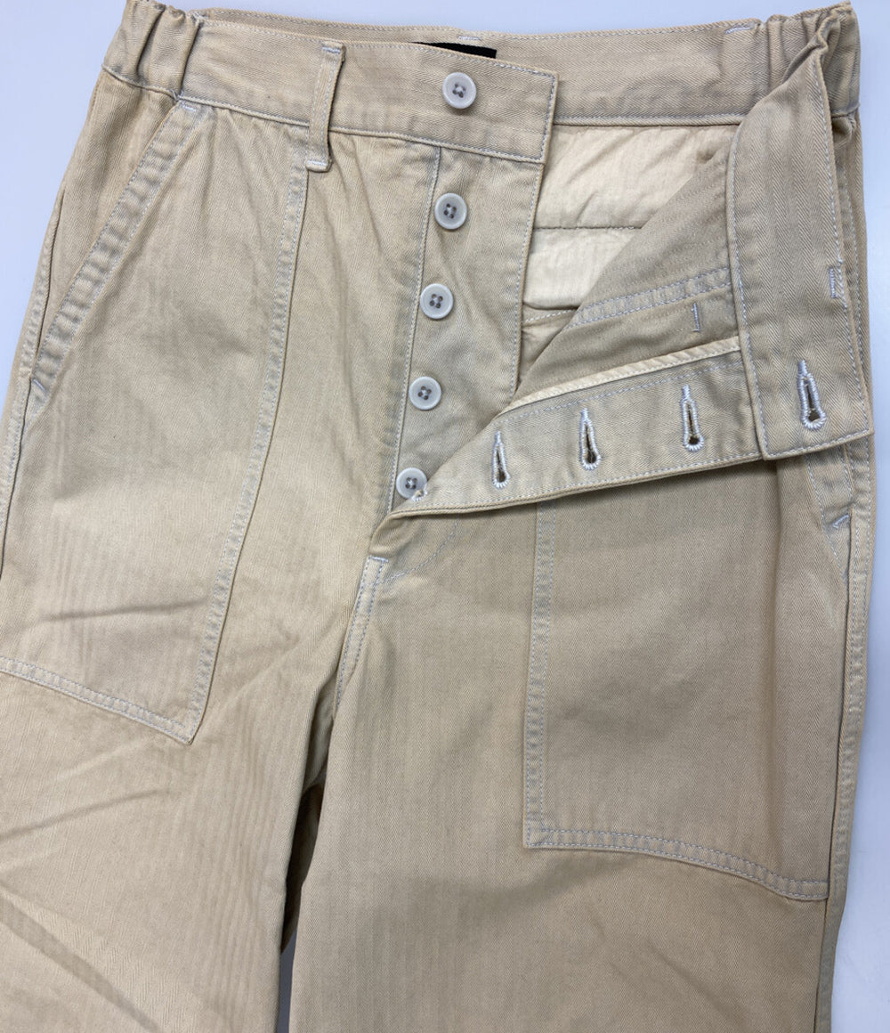 Drawer 25SS ヘリンボーンベイカーパンツ レディース SIZE 34