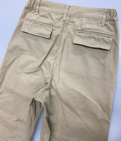 Drawer 25SS ヘリンボーンベイカーパンツ レディース SIZE 34 ドゥロワー