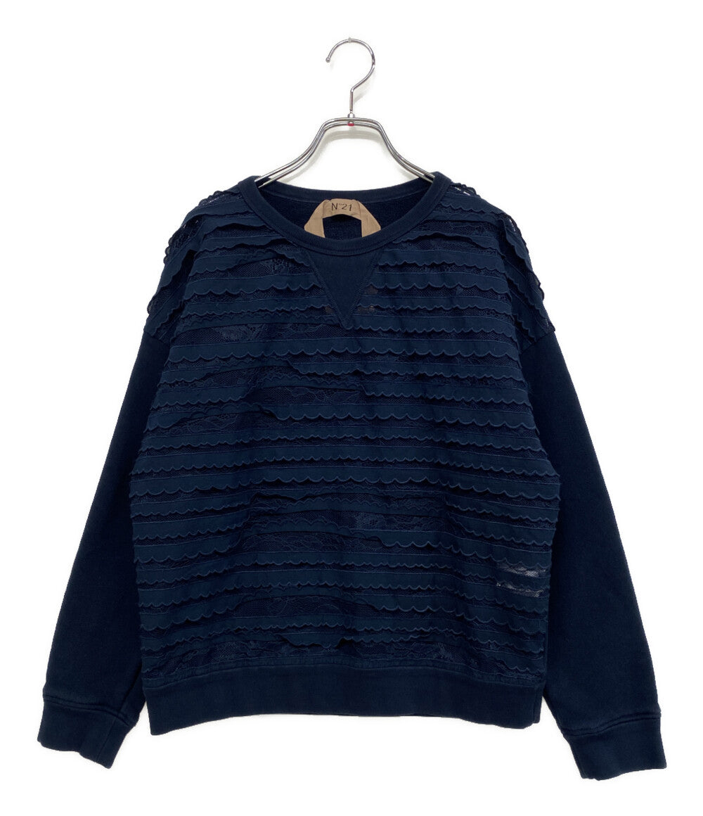 美品★ヌメロヴェントゥーノ オーストリッチ シャツ★N°21 グッチ DIOR N°21 スウェットシャツ レディース SIZE 36 ヌメロ ヴェントゥーノ