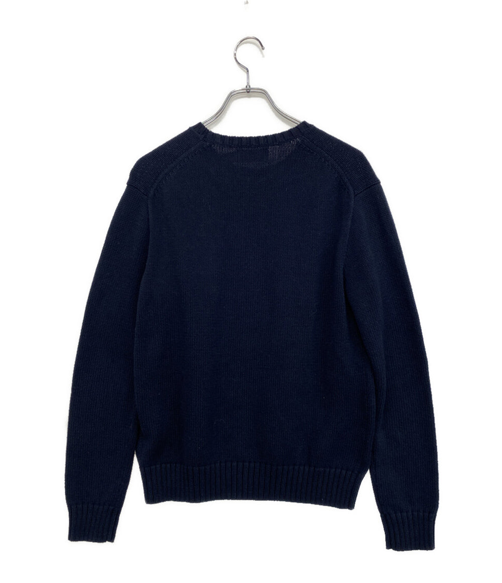 POLO RALPH LAUREN 長袖ニット 星条旗 ネイビー メンズ SIZE XS ポロ・ラルフローレン