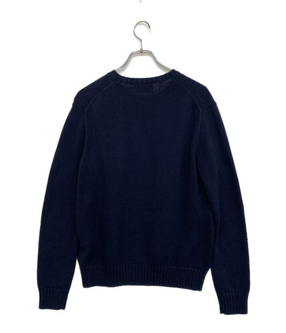 POLO RALPH LAUREN 長袖ニット 星条旗 ネイビー メンズ SIZE XS ポロ・ラルフローレン