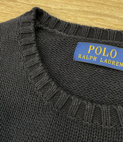 POLO RALPH LAUREN 長袖ニット 星条旗 ネイビー メンズ SIZE XS ポロ・ラルフローレン
