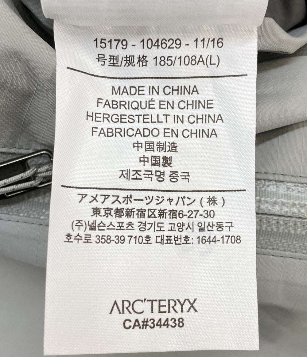 ARC'TERYX ナイロンジャケット ZETA ポーチ付き メンズ SIZE L アークテリクス