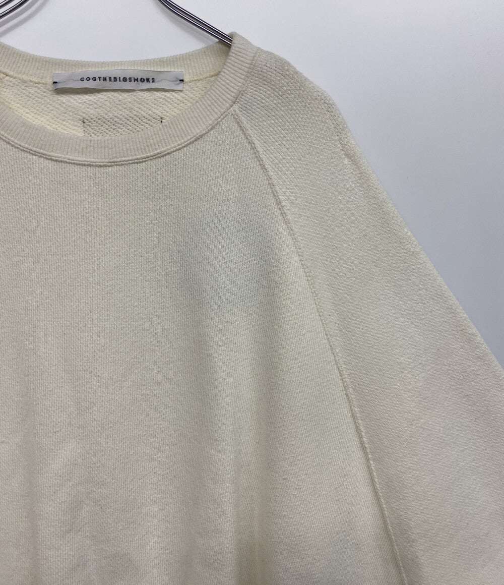 COG THE BIG SMOKE コグザビッグスモーク スウェットシャツ オフホワイト 9101-158-804-1 レディース SIZE -