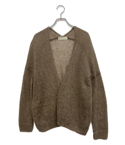 evam eva エヴァムエヴァ 長袖カーディガン モヘア 羽織 レディース SIZE -