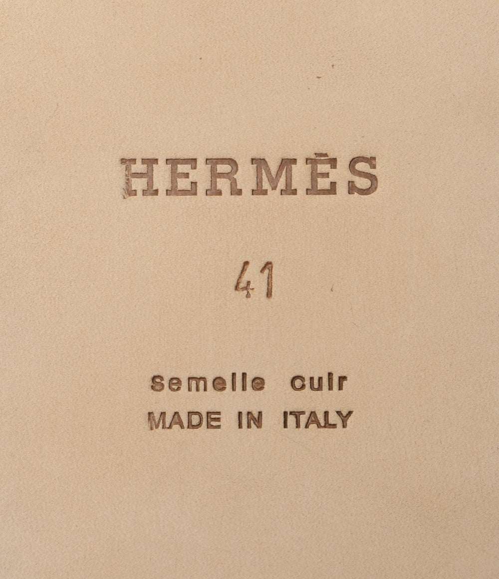 美品 HERMES サンダル イズミール メンズ SIZE 41 エルメス