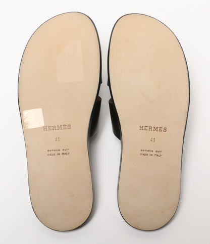 美品 HERMES サンダル イズミール メンズ SIZE 41 エルメス