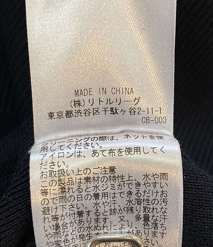 美品 ebure エブール ロングカーディガン 25年 ネイビー コットンシルク 4110800275 レディース SIZE 38