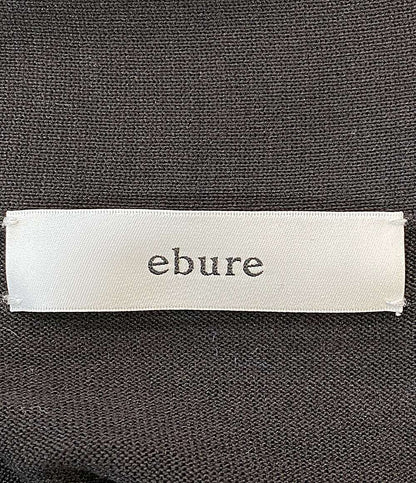 美品 ebure エブール ライトシルクコットンカーディガン 24SS 3910800239 レディース SIZE 38