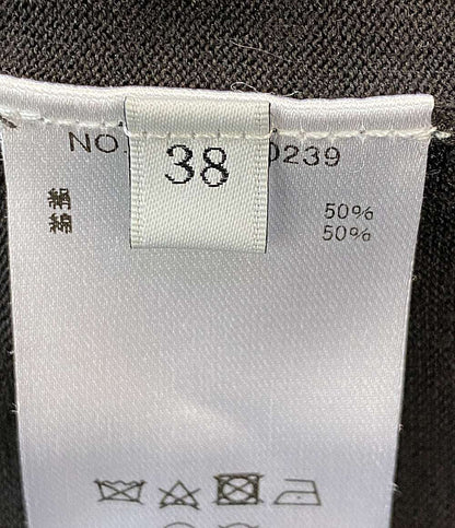 美品 ebure エブール ライトシルクコットンカーディガン 24SS 3910800239 レディース SIZE 38