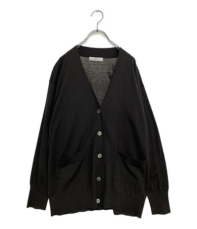美品 ebure エブール ライトシルクコットンカーディガン 24SS 3910800239 レディース SIZE 38