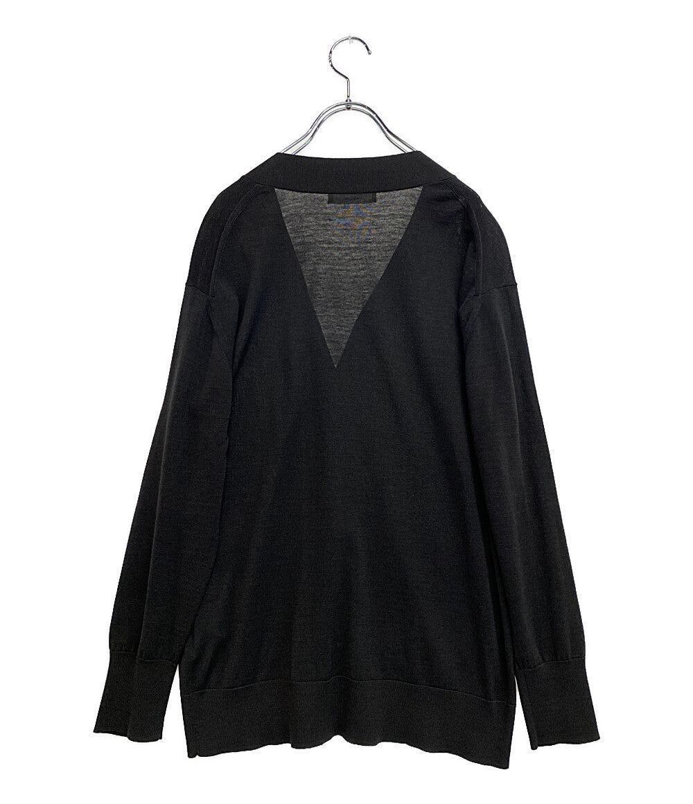 美品 ebure エブール ライトシルクコットンカーディガン 24SS 3910800239 レディース SIZE 38