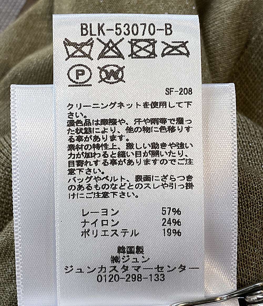 rokh ロク カーディガン ASYMMETRIC NECK CARDIGAN BLK-53070-B レディース SIZE S