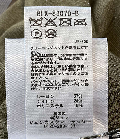 rokh ロク カーディガン ASYMMETRIC NECK CARDIGAN BLK-53070-B レディース SIZE S