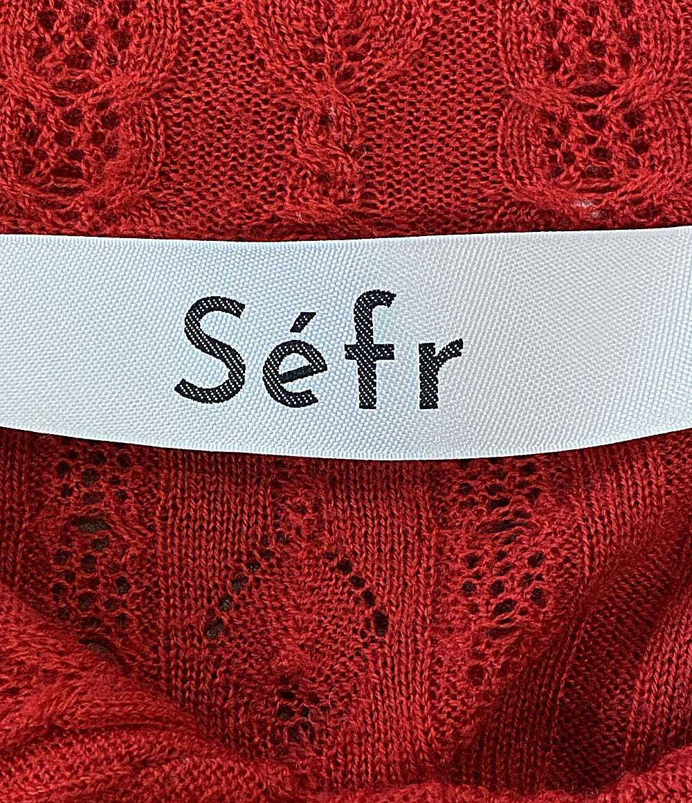 Sefr セファ カーディガン SF-25SSM-033 レディース SIZE XS