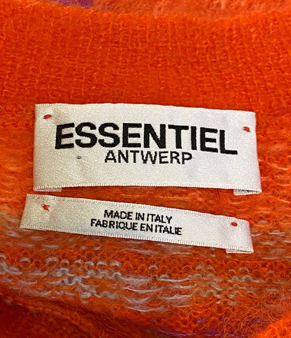 ESSENTIEL ANTWERP エッセンシャルアントワープ オレンジニット ベルギーブランド モヘア混 レディース SIZE S