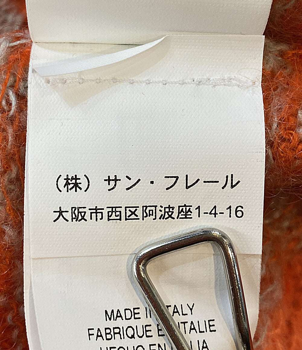 ESSENTIEL ANTWERP エッセンシャルアントワープ オレンジニット ベルギーブランド モヘア混 レディース SIZE S