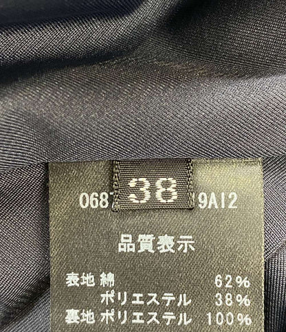 DAISY LIN 半袖ワンピース ネイビー コクーンパフスリーブ 06879-DL0CD19AI2 06879-DL0CD19A12 レディース SIZE 38 デイジーリン