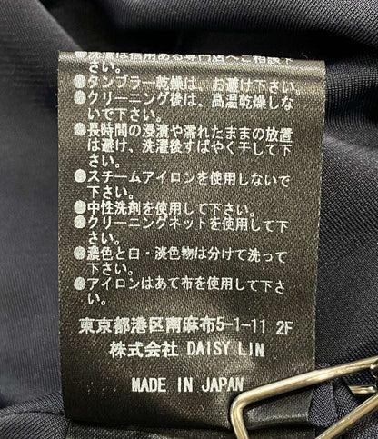 DAISY LIN 半袖ワンピース ネイビー コクーンパフスリーブ 06879-DL0CD19AI2 06879-DL0CD19A12 レディース SIZE 38 デイジーリン